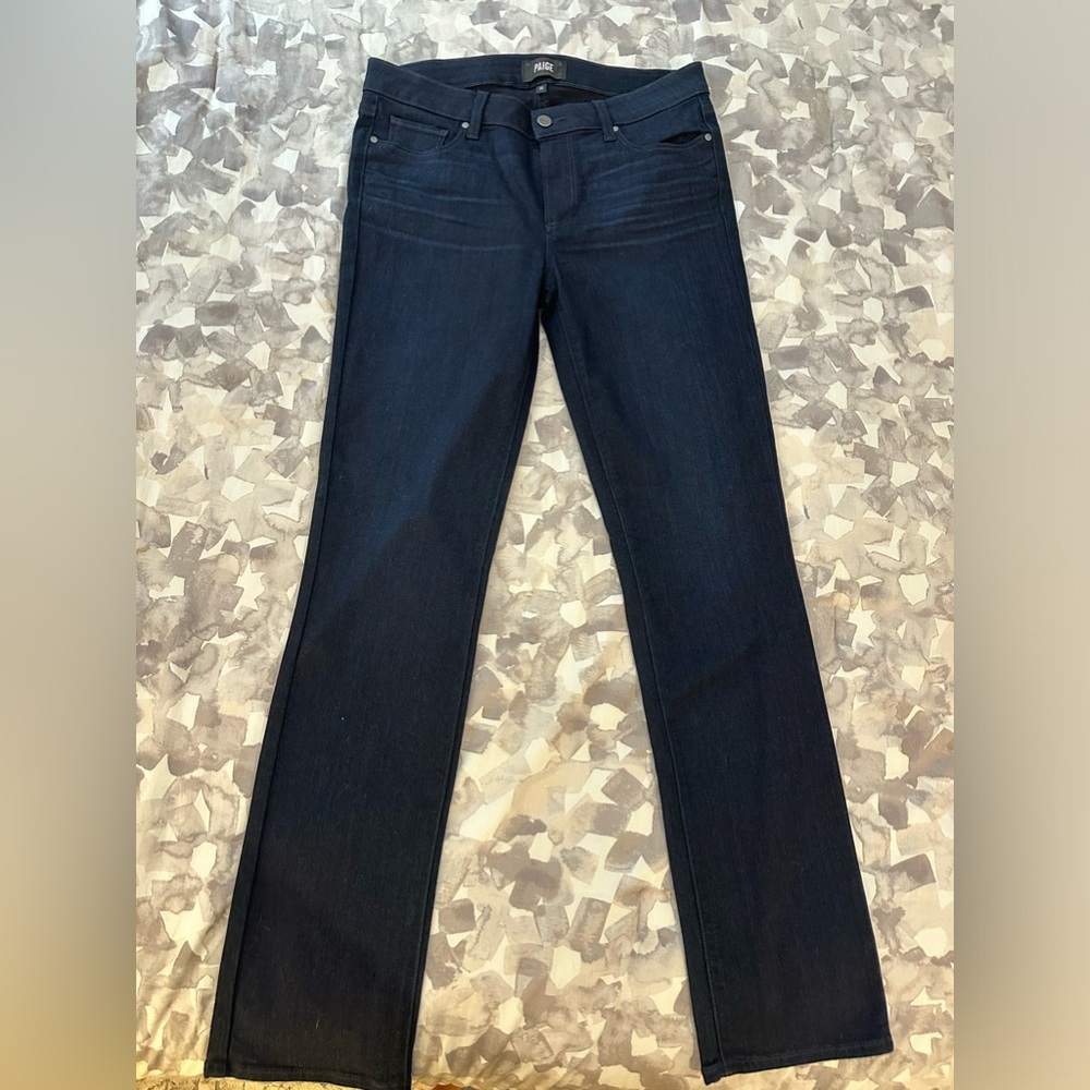 PAIGE SKYLINE STRAIGHT JEANS